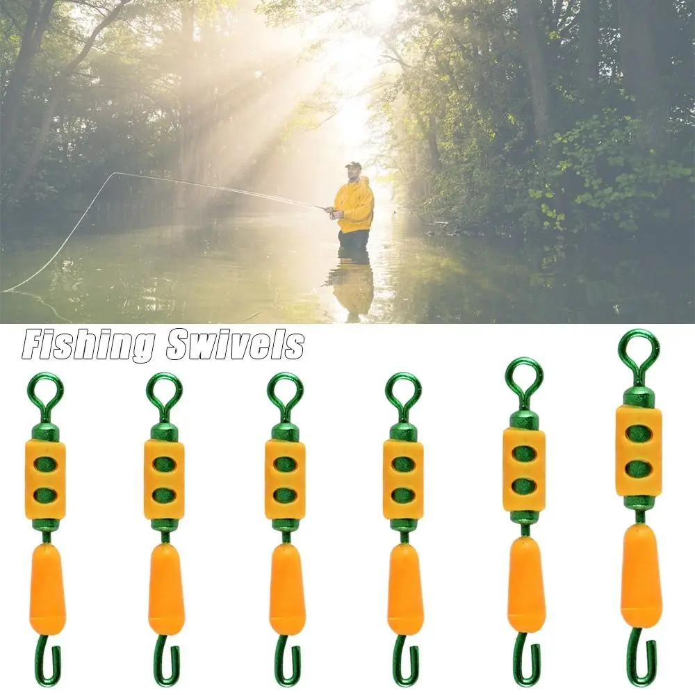 10pcs 8 Word Ring Fishing Swivels Snap Fast Link Tackle Accessories Rolling Connector Fast Link Fishing snap Tackle Accessories.