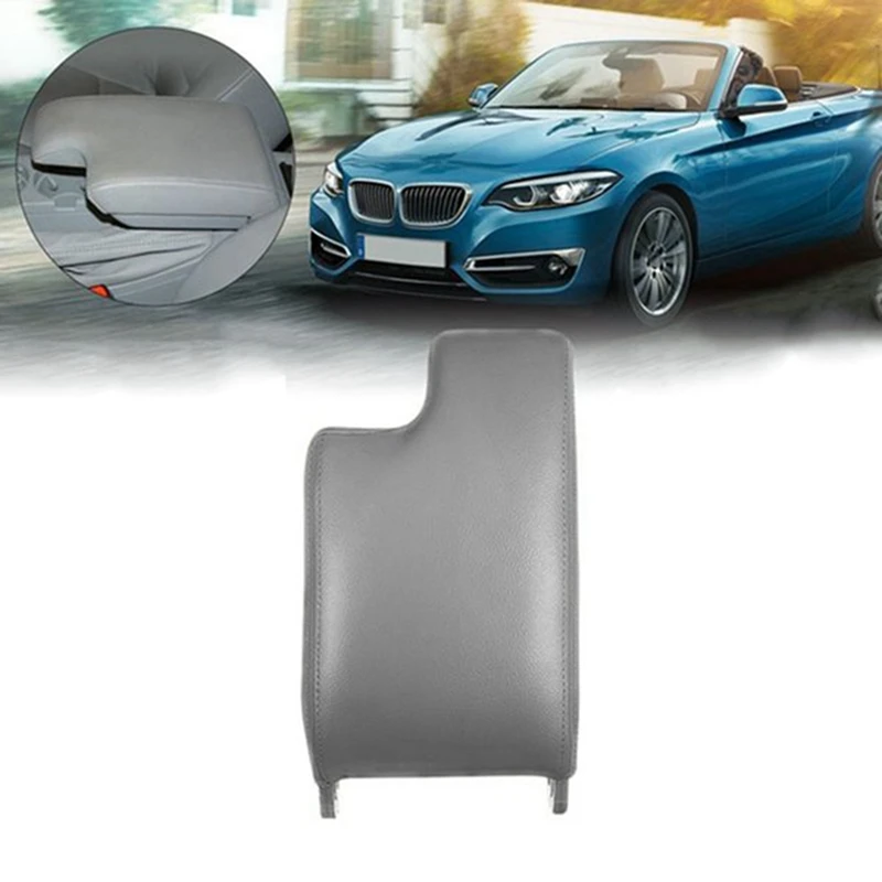 1 Piece Car Accessories For NEW Car Center Console Armrest Cover Replacement Kit Fit For BMW E46 1998-2006 LHD Grey