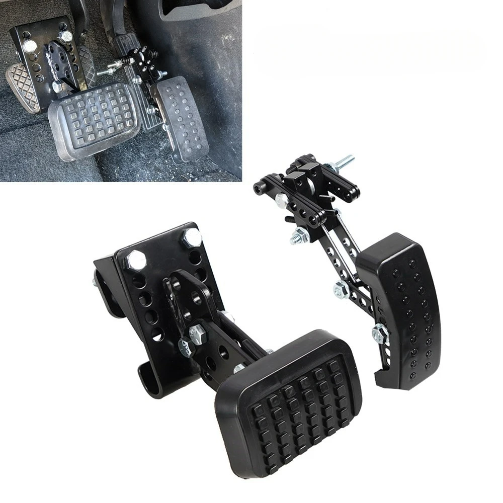 

2Pcs Gas and Brake Pedal Extenders for Short Drivers People, Kart, Ride on Toys，Driving Cars Easy to install Car Accessories