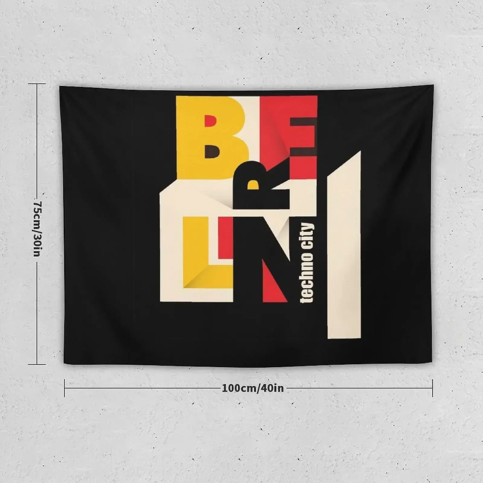 Berlin Techno | Djs gift Tapestry Cute Decor Wall Hanging Wall Wall Mural Tapestry