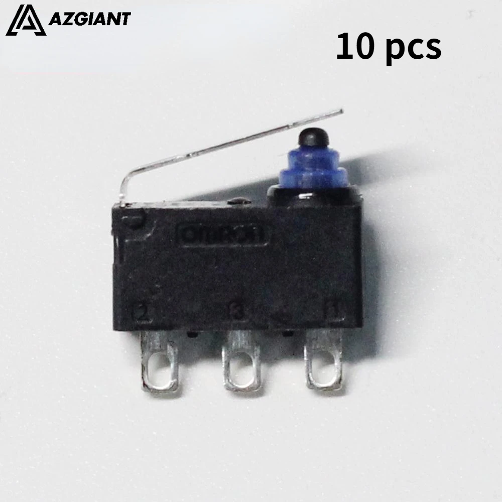 

10 pcs D2HW car door lock micro switch 3 feet IP67 waterproof touch metal handle D2HW-EL291H-A515-AQ for VW Jetta trunk