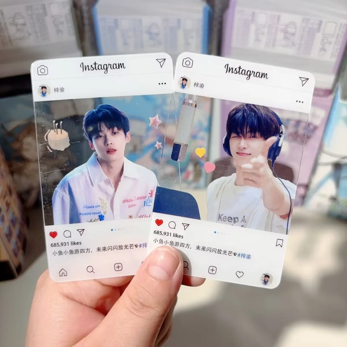 지유의 고화질 TV 드라마 '역사의 사랑' 캐릭터 사진 지원 주변기기의 자체 인쇄 엽서 8장