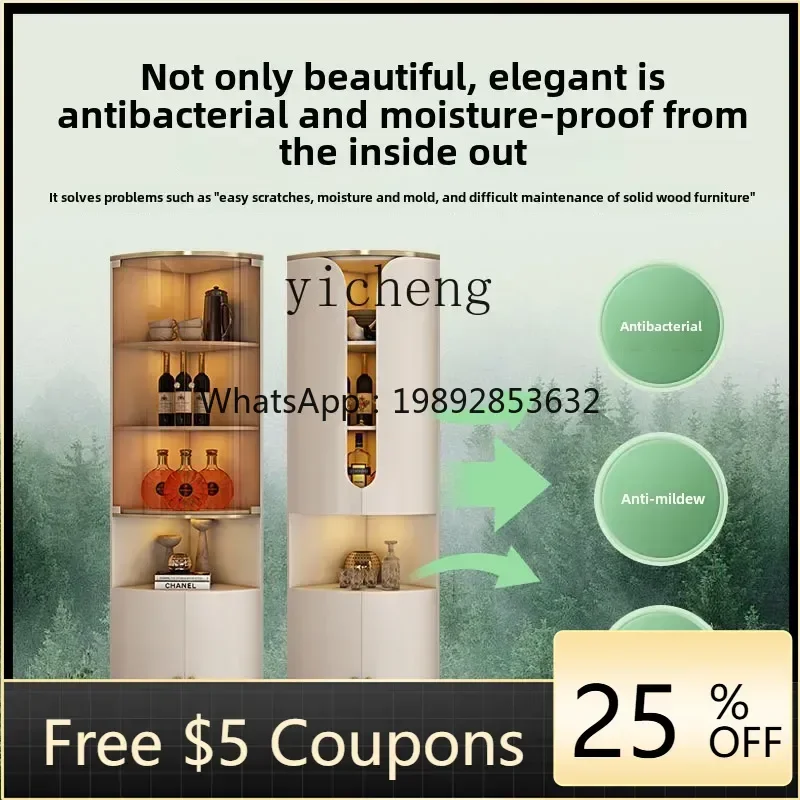 

Living Room Corner Cabinet Bedroom Corner Cabinet Triangular Storage Rack Kitchen Corner Shelf