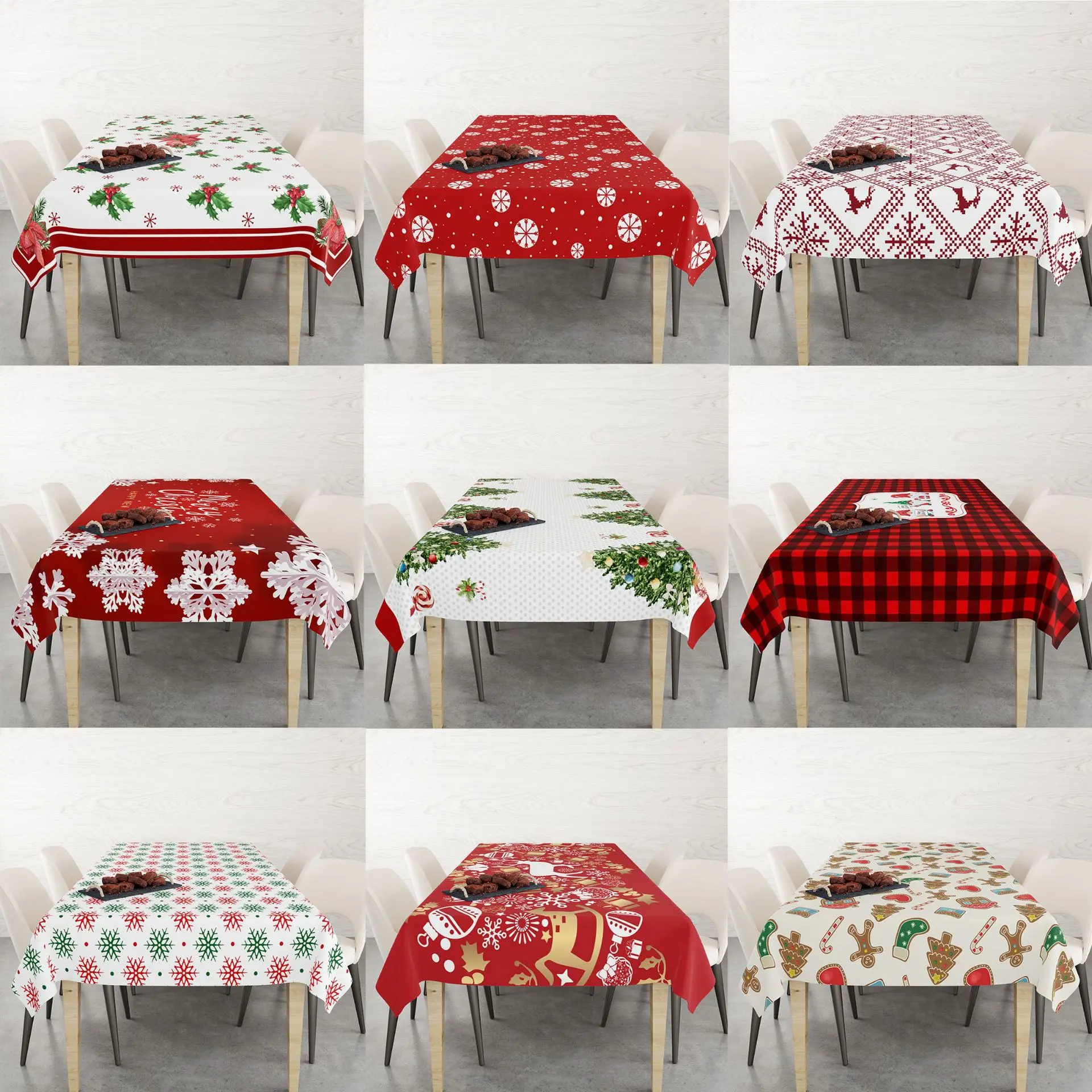 

Christmas tablecloth