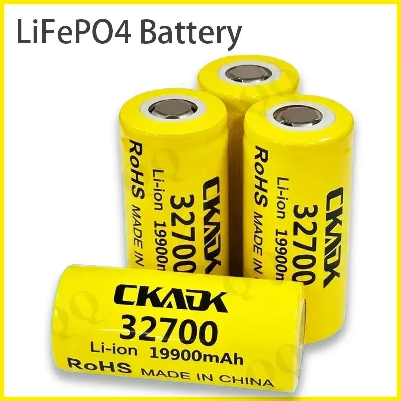 2024 New 3.2V 32700 19900mAh High Capacity 70A LiFePO4 Battery 35A Continuous Discharge Maximum 55A High Power New Battery