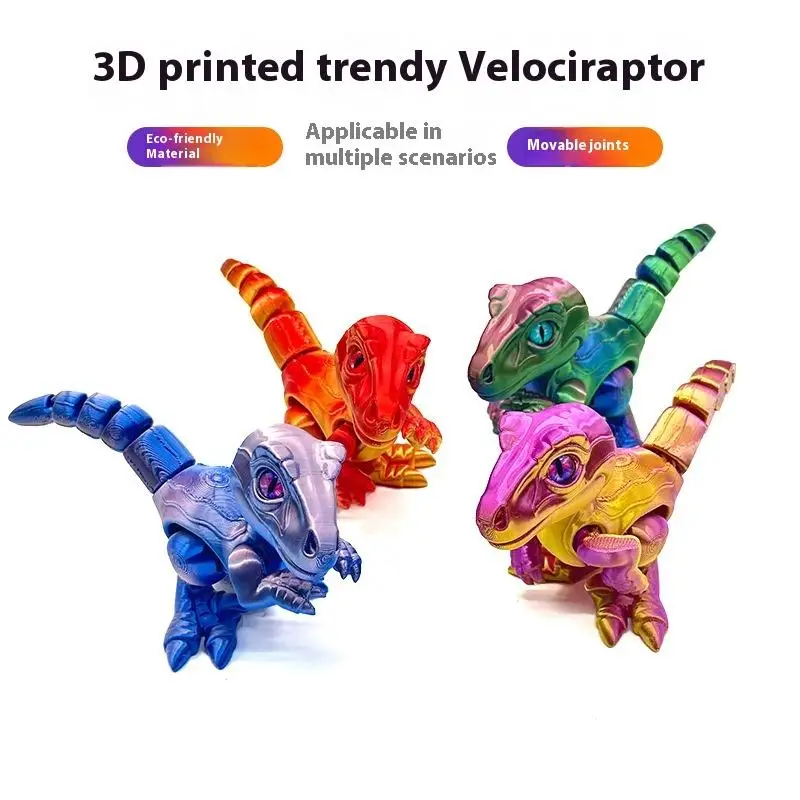 3D Printing Dinosaur Simulation Dinosaur Animal Toy Gift Ornament Decoration Desktop Decoration Model Toys