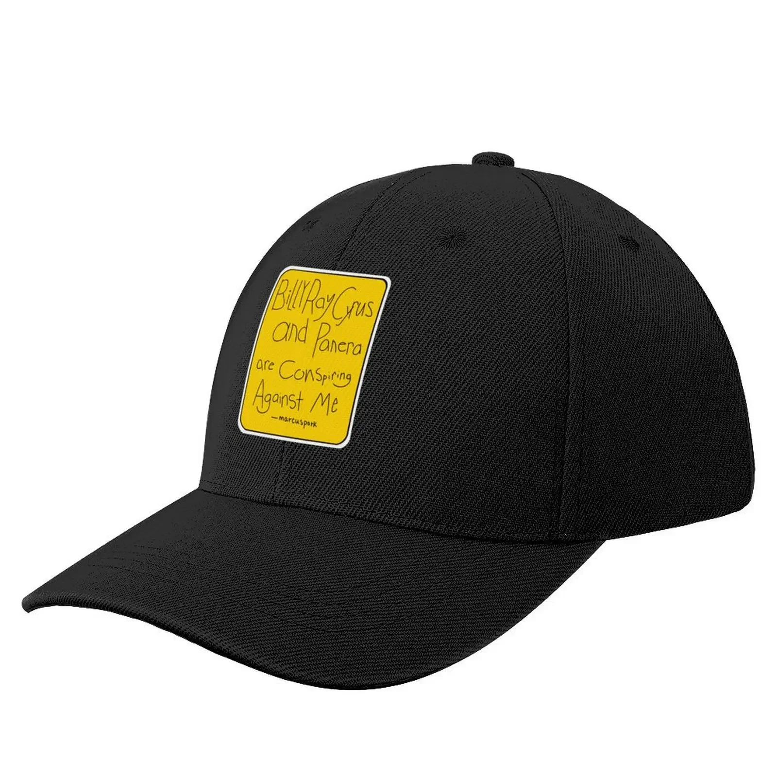 Marcus Pork: Billy Ray Cyrus and Panera are Conspiring Against Me Baseball Cap Hood Custom Cap Caps For Women Men's