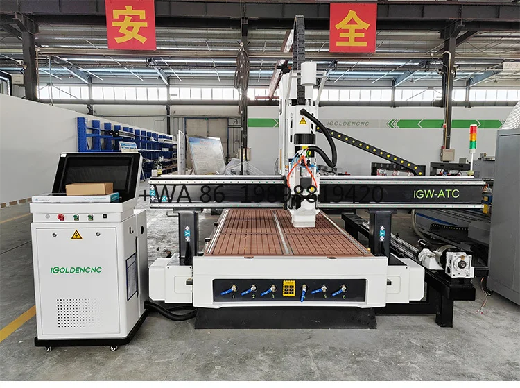 Desktop 4 Axis Cnc Router 6090 for Cnc Wood Metal Router Machine Hot Sale Small Cnc Router 2.2kw Spindle Motor