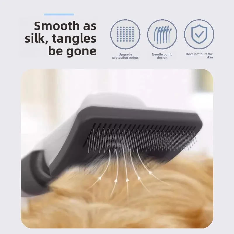 Pet care hair suction device cat dog vacuum cleaner all-in-one machine hair trimmer hair suction comb electric push shearing