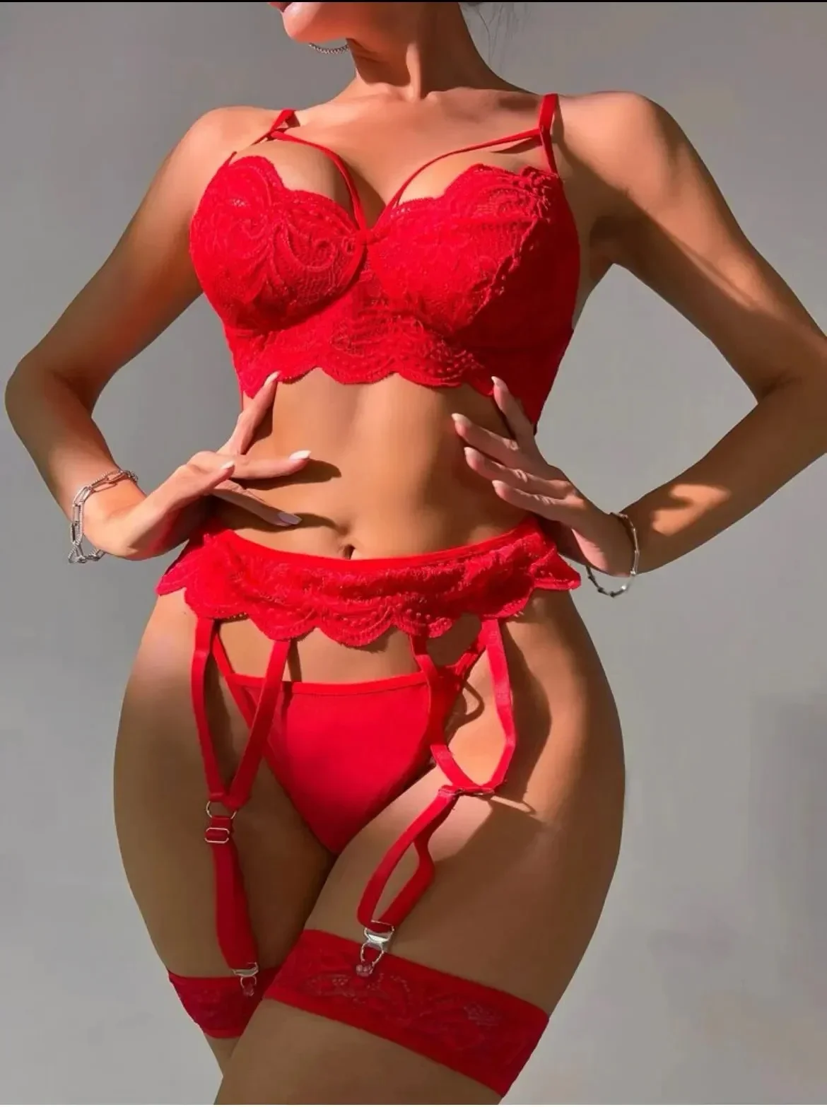 PerconsiderSex-Ensemble soutien-gorge et culotte en dentelle pour femme, nuisette sexy, olympiques porno, ensemble de lingerie, sous-vêtements et robe, 7.0