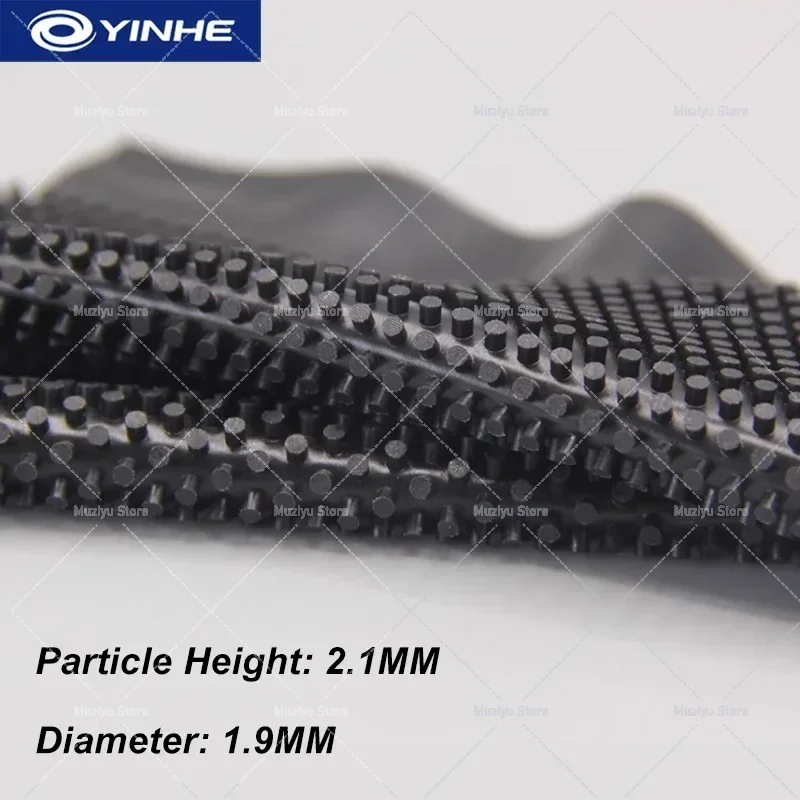 YINHE MOXA leileilei Long Pips OX Table Tennis Rubber Cured Non-cured Meduim Particle Ping Pong Rubber German Processing ITTF