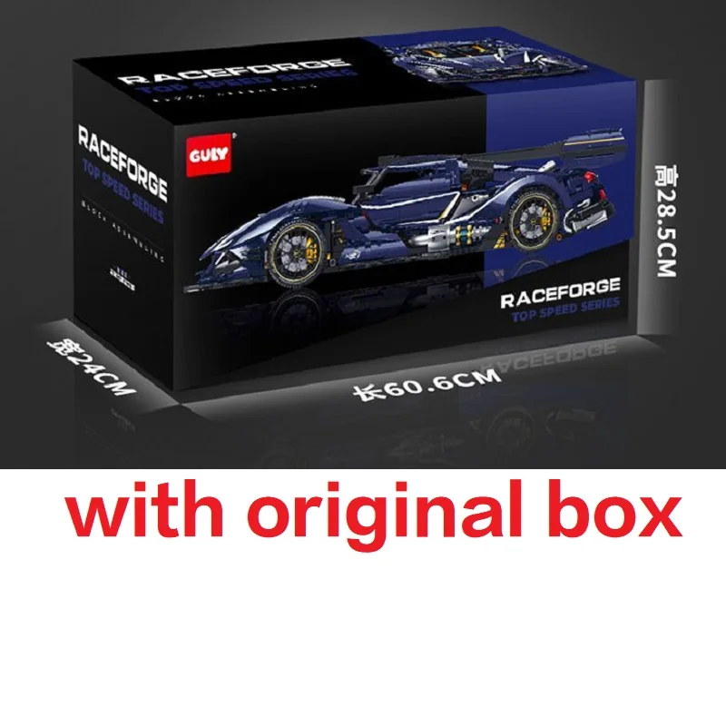 

Original Box Toy Christma Gift Kid High-quality 1:8 10641 Technical Speed Sport Vehicle Model Building Block Assembly Racing
