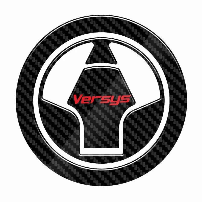 Motorcycle Gas Tank Fuel Cap Cover Pad Sticker Protector Guard Decals For Versys 650 KLE650 Versys 650 KLE 650