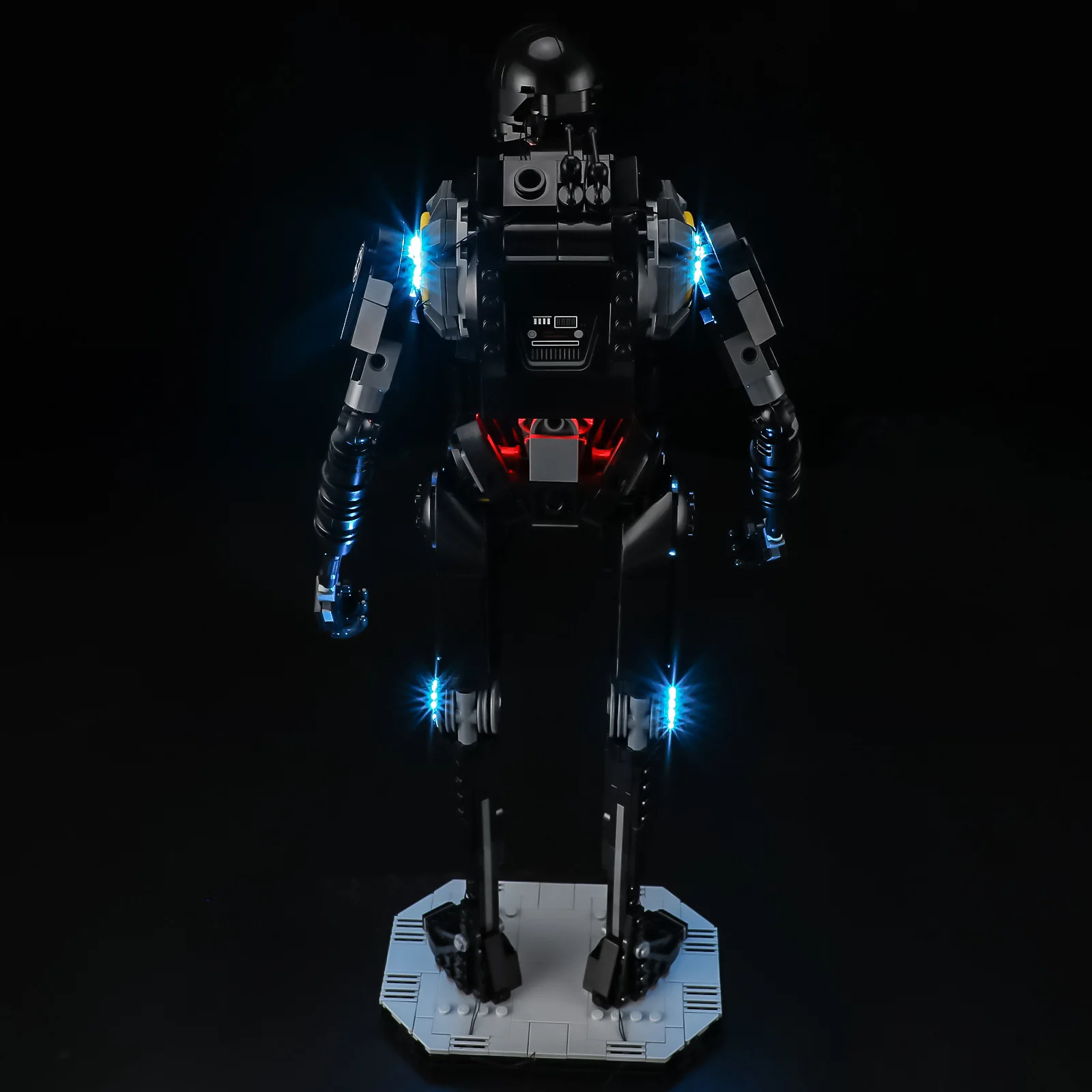 (Nur LED-Licht ohne Steine) 75434 K-2SO Ideas Sicherheitsroboter (Modell nicht im Lieferumfang enthalten)