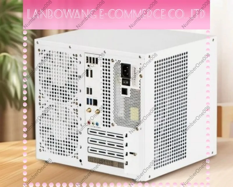 8-Bay NAS Chassis with Backplane, Sagittarius ITX Case Full Height PCIe Slot for Home Server Storage