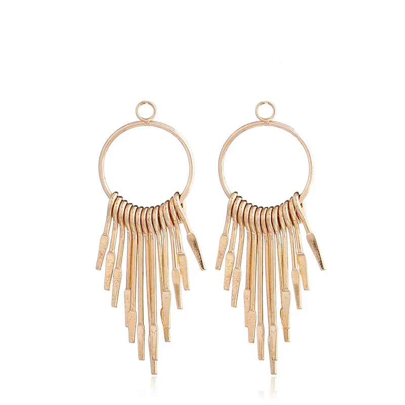 Engood 60Pcs Exaggerated Tassel Rhinestone Button Sewing Trim & Embellishment Craft Buckle DIY Jewerly Earring Pendants Necklace
