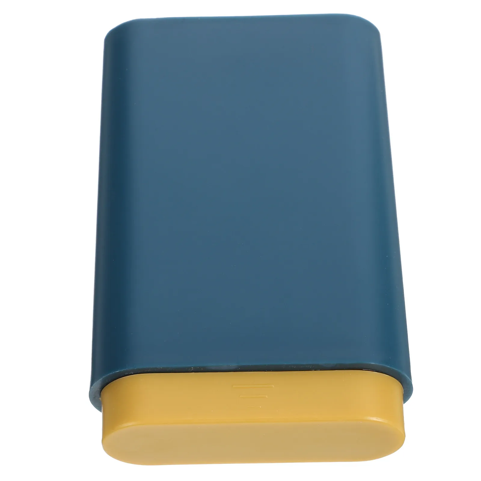Compact Portable Pill Box Travel Medication Organizer Featuring Triple Large Compartments Split Into Six Daily Sections