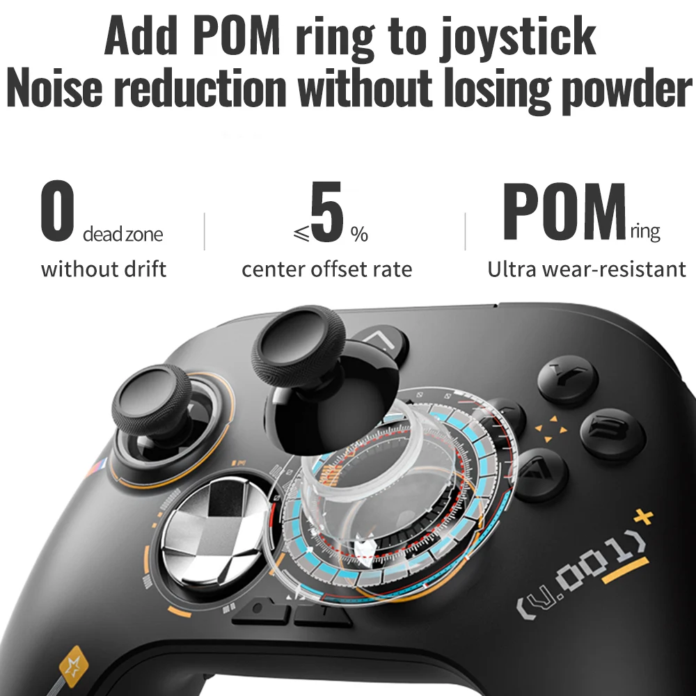 Aolion RGB Wireless 2.4G Gaming Controller For Xbox One Series X/S Hall Effect Trigger Gamepad For XBOX/PC Game Accessories