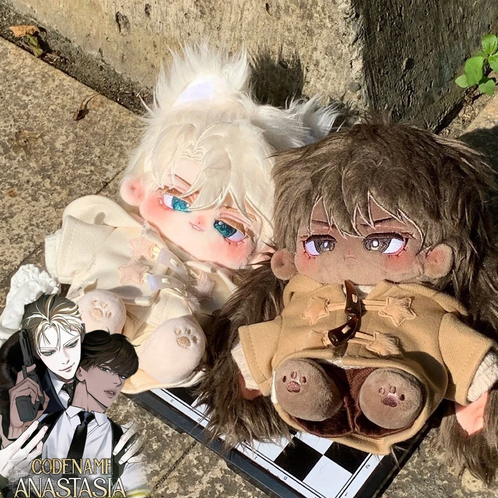 

Anime Codename Anastasia Zhenya Taekjoo BL Cosplay Doll Plush Stuffed Cottoon Plushies Doll Room Decoration Halloween Xmas Gift