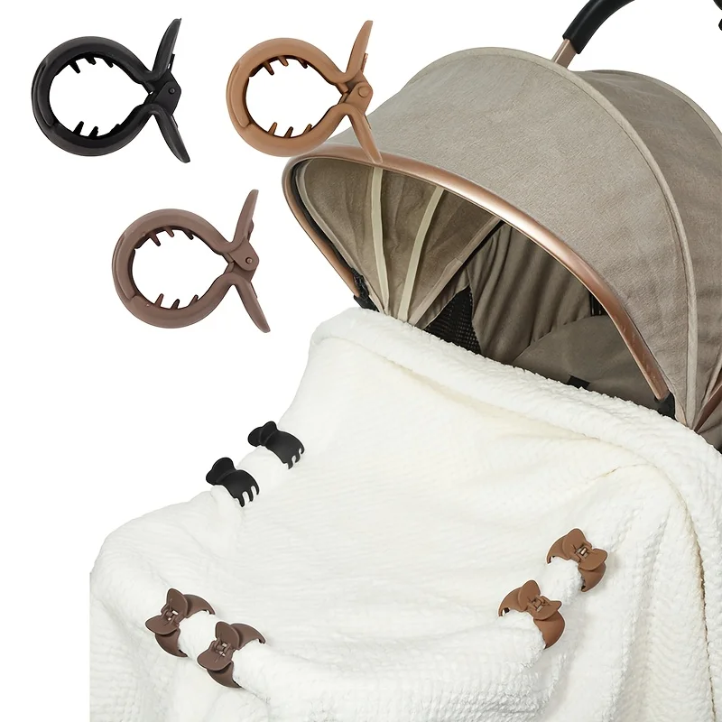 Multifunctional Stroller Blanket Anti-Fall Clip,  Baby Stroller Essential Accessory