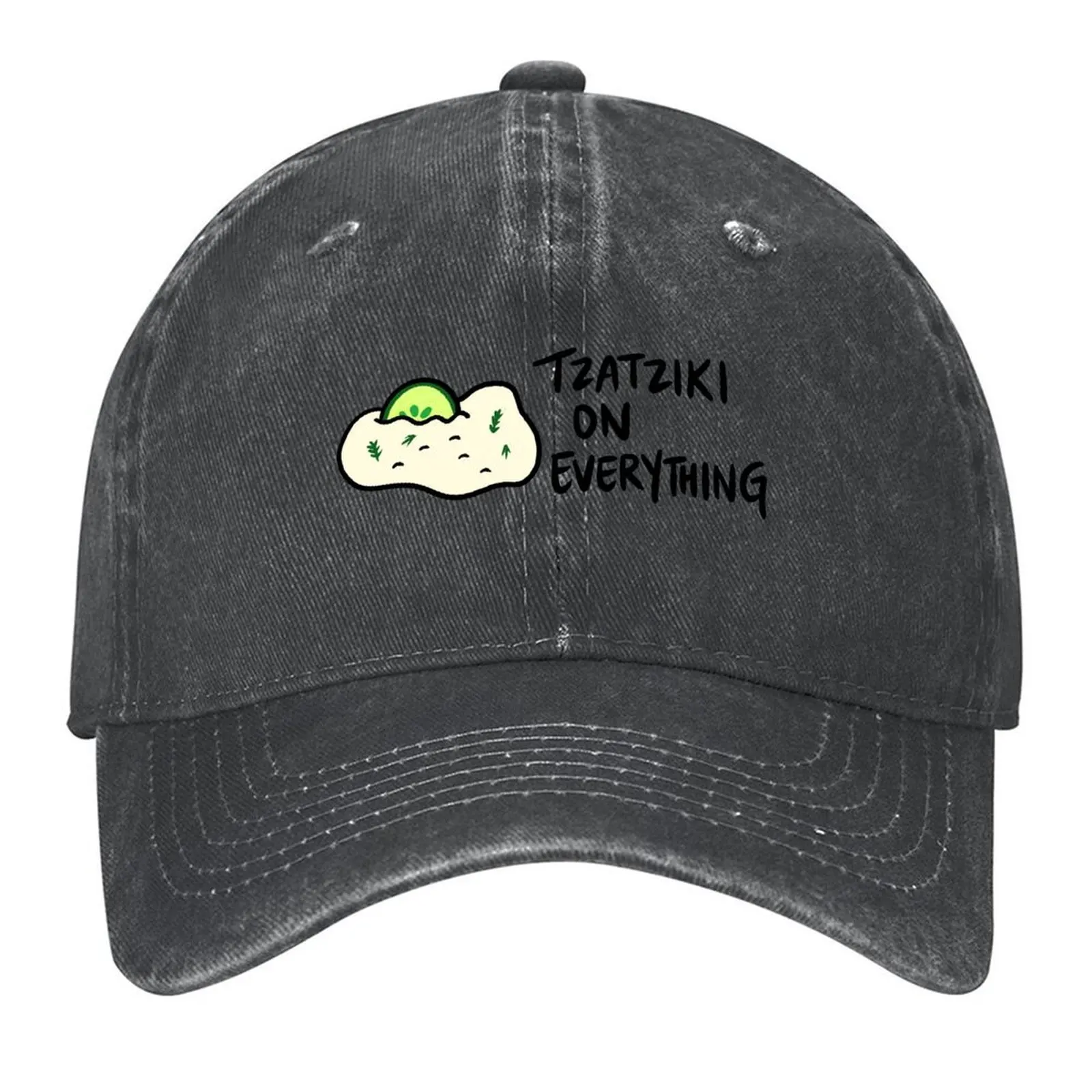

Tzatziki (Sauce) on Everything Baseball Cap Fashion Beach sun hat |-F-| Luxury man cap Man Women's