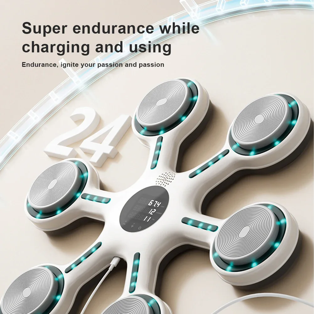 New Smart Music Boxing Machine Wall-Mounted Boxing Wall Target for Home Exercise Adult/Children Sports Fitness Boxing Trainer