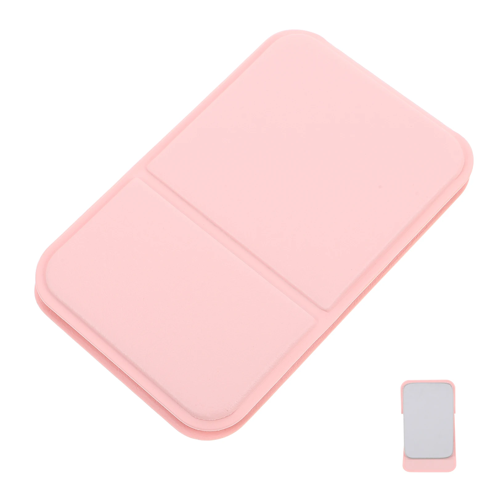 Espelho dobrável bonito compacto pequeno portátil viagem maquiagem vaidade bolsa espelho de bolso mini portátil uso pessoal