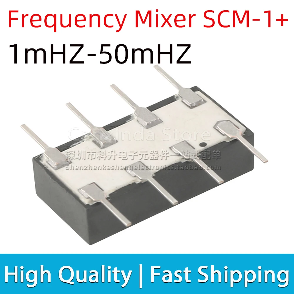 1pc SCM-1 SCM-1+ 1mHz to 50mHZ 7dB RF Radio Frequency Mixer Mixing Balun Signal Transformer SMT Surface Mount Level 7 50mW 40mA