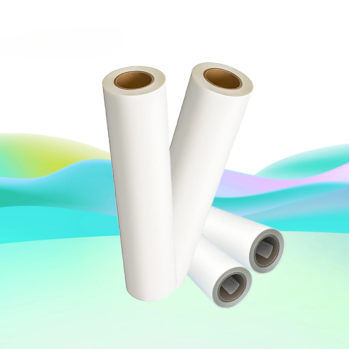 Cowint A3 Size Sheet Hot Peeling Transparent Dtf Paper digital printing Heat Transfer 75U DTF PET Film For T-shirt printing