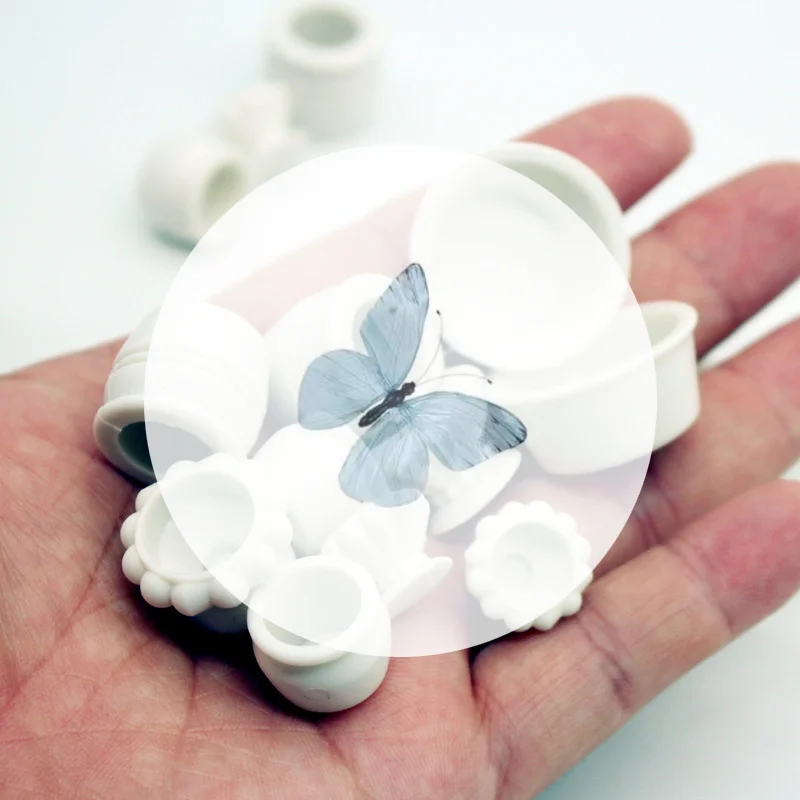 

Имитация мебели, модели цветочных горшков, набор из 5 шт., идеально подходят для декора кукольного домика, миниатюрные аксессуары