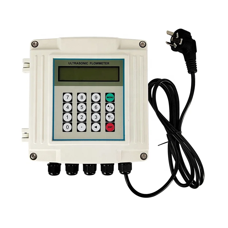 Sensor de medidor de flujo de líquido analógico ultrasónico montado en la pared Tuf-2000b