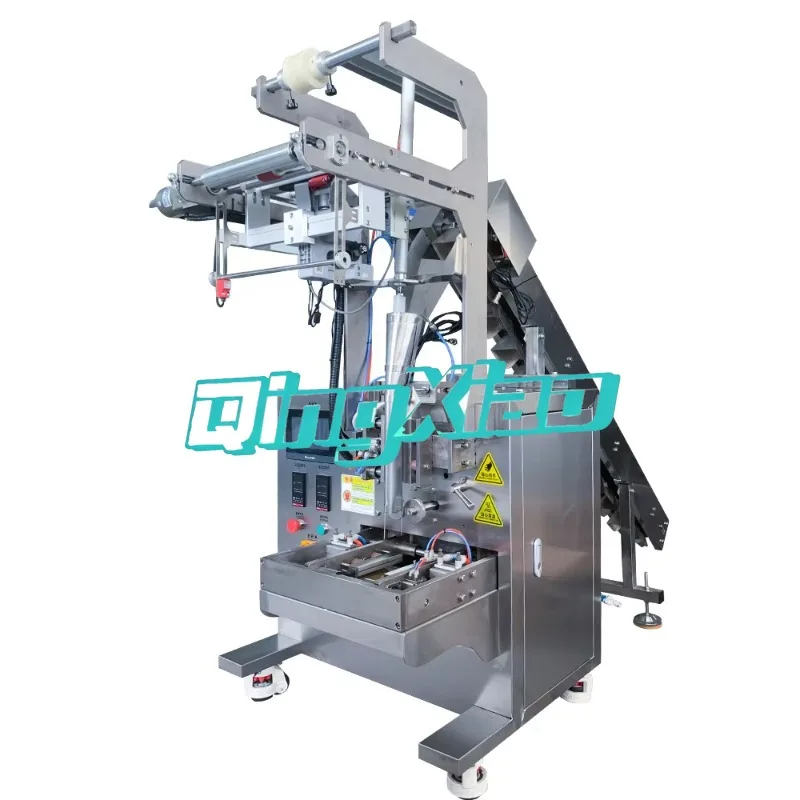 Professional Health Fruit Tea Mulberry Triangle  Pyramids Tea Bag With Tag and String Filling Packing  Machine Outer Bag Machine