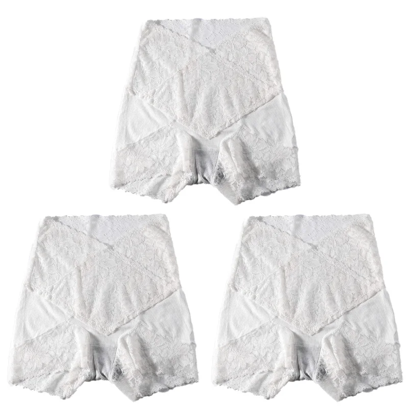 

Женское нижнее белье из чистого хлопка с высокой талией, подтяжкой живота, бедер, тонкие летние дышащие леггинсы для девочек