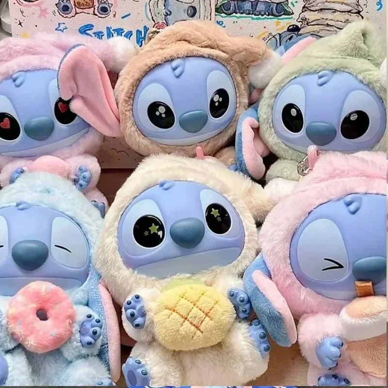 

!!Hot! Sellingitem Disney Stitch Animals Party Series Blind Box Toys Cute Mysterious Box Flocking Fluffy Dolls Decor Gift-*-