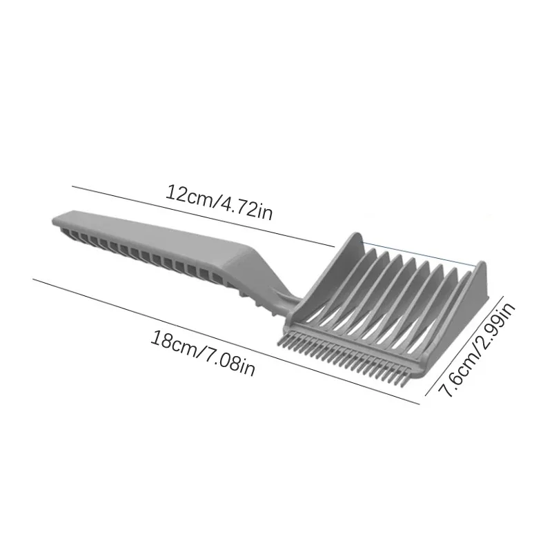 Hair Cutting Positioning Comb Professional Barber Clipper Blending Flat Top Combs for Salon Hairdressing Styling Tools