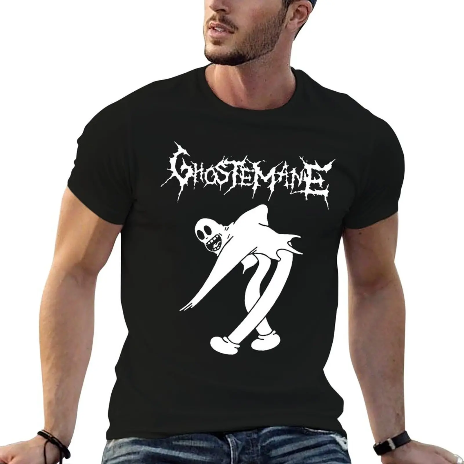 

White And Black Ghostemanes Love Music Arts American Singer T-Shirt t shirts for man pack white graphic t shirts for man T-Shirt