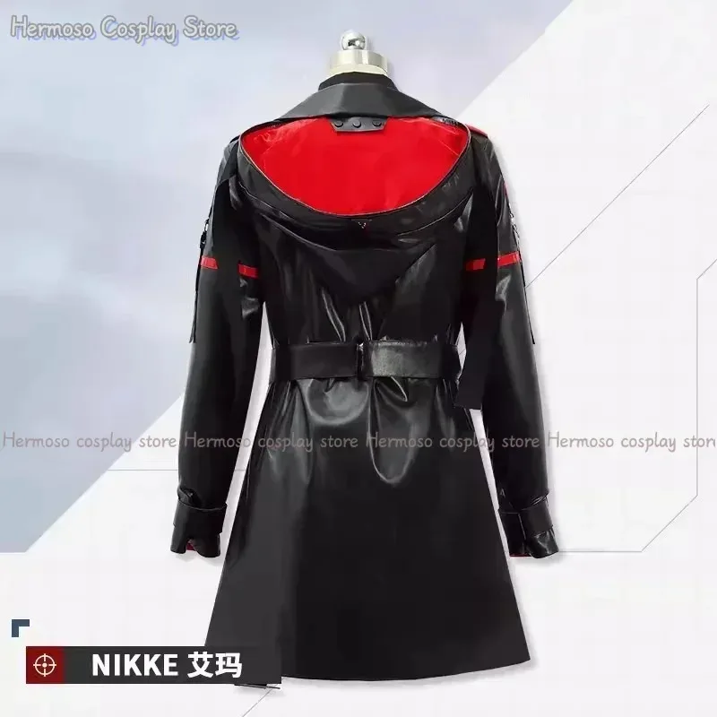 لعبة ما قبل البيع NIKKE آلهة النصر إيما أزياء تنكرية للحفلات لعب الأدوار زي تنكري بدلة ألعاب للكبار كون