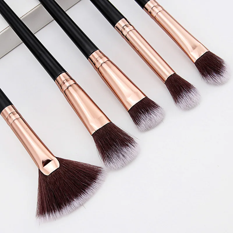 5/10/12PCS Mini Makeup Brushes Pro Brush Set Powder EyeShadow Blending Eyeliner Eyelash Eyebrow Make up Beauty Cosmestic Brushes