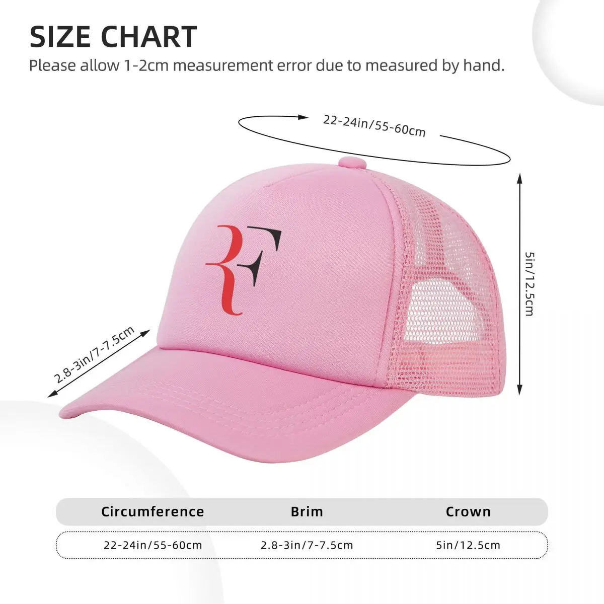 Roger Federer Mesh Baseball Caps Snapback Fashion Baseball Hats Breathable Casual Casquette Outdoor For Men's And Women's