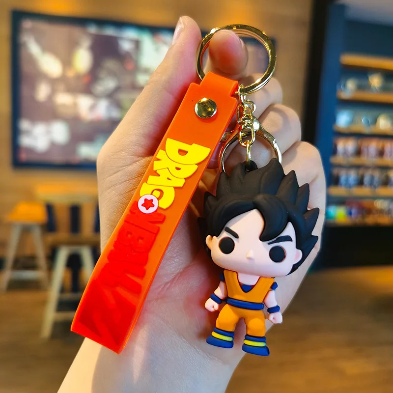 New Cartoon Cute Q-Version Keychain Pendant Creative Anime Exquisite Car Bag Keychain for Girlfriend's Birthday view 6