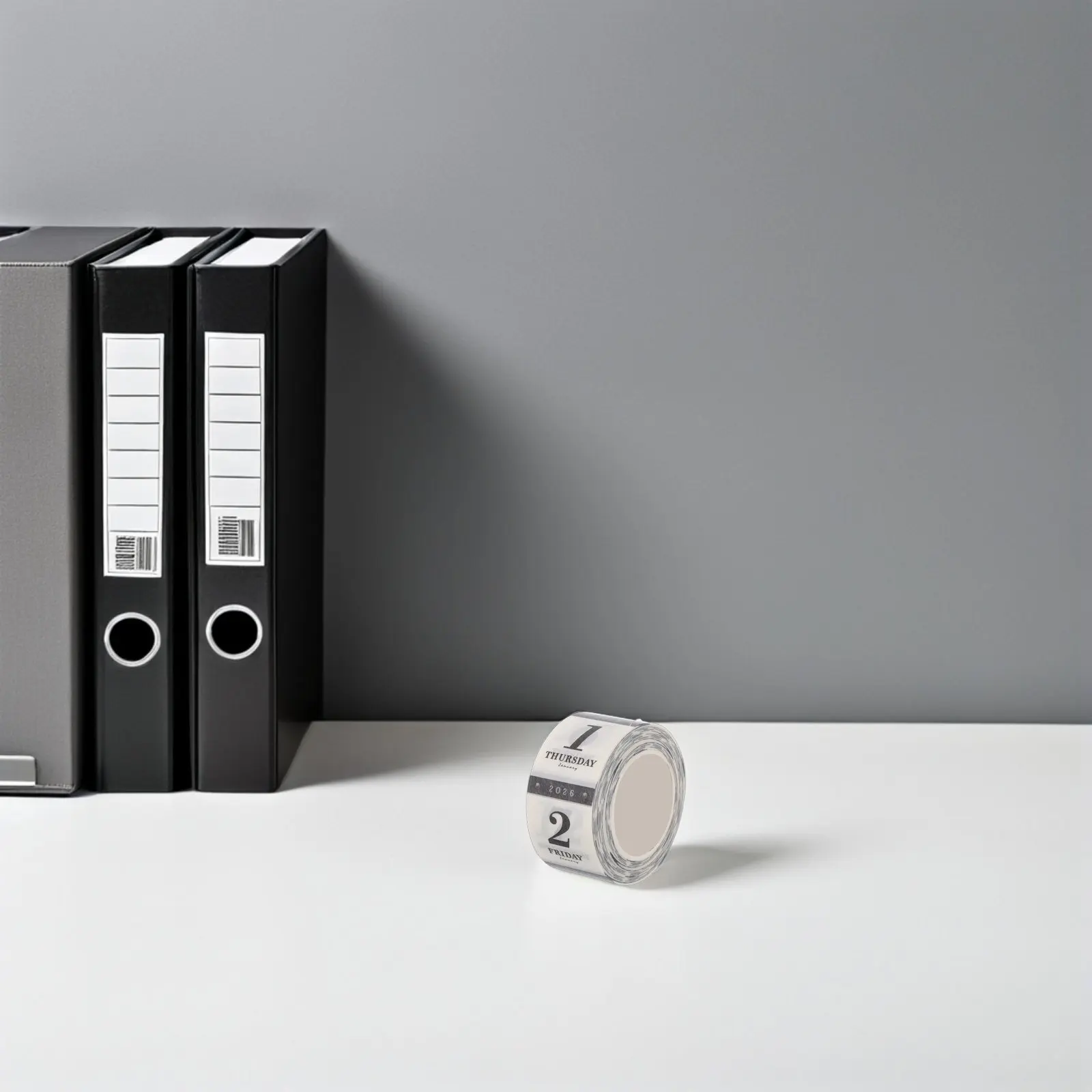 

1 Roll 365 Daily Planner Stickers 2026 Calendar Date Number Stickers for Monthly Yearly Planners Journaling Scrapbooking Time