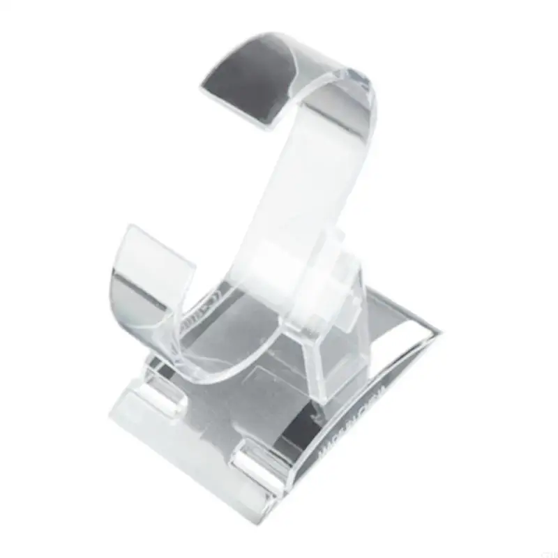 Fashionable C Watch Stand Clear Plastic Display Holder for Shops