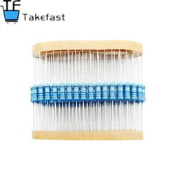 20pcs 1W Metal film resistor 1% 0.1R-2.2M 10R 22R 47R 100R 330R 1K 4.7K 10K 22K 47K 100K 330K 470K 1 2 10 22 47 100 330 1M ohm