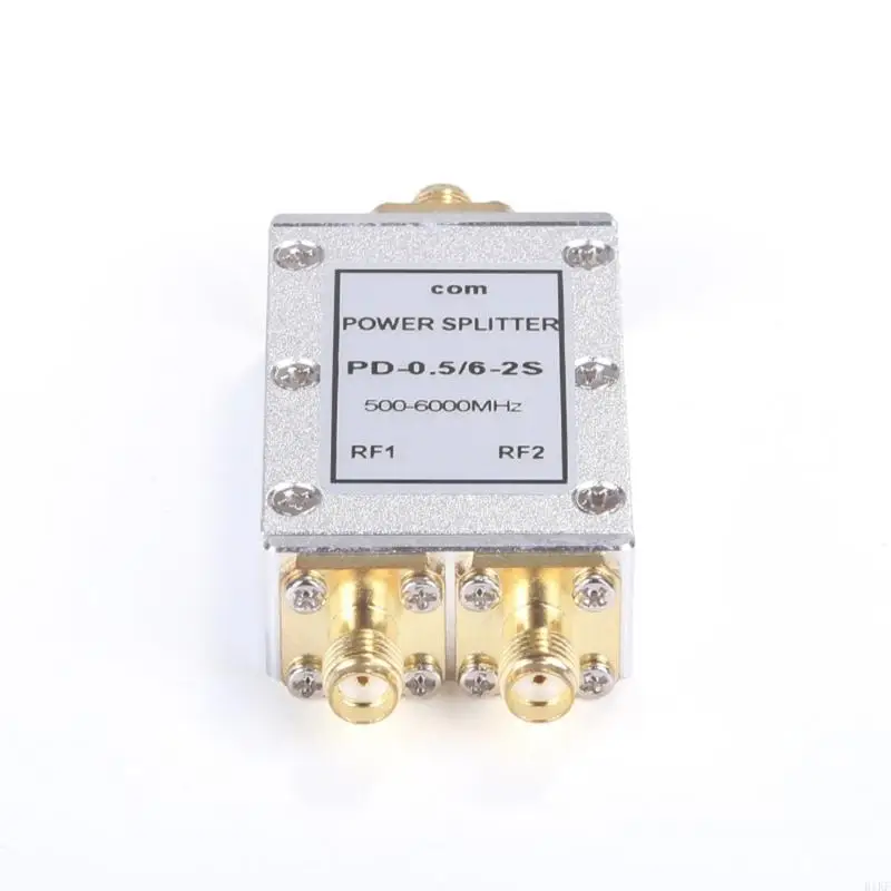 Broadband Communication Divider 0.5-6 GHz Splitter with Female Ends for Hardware Distribution, Laboratory Work, and K1KF