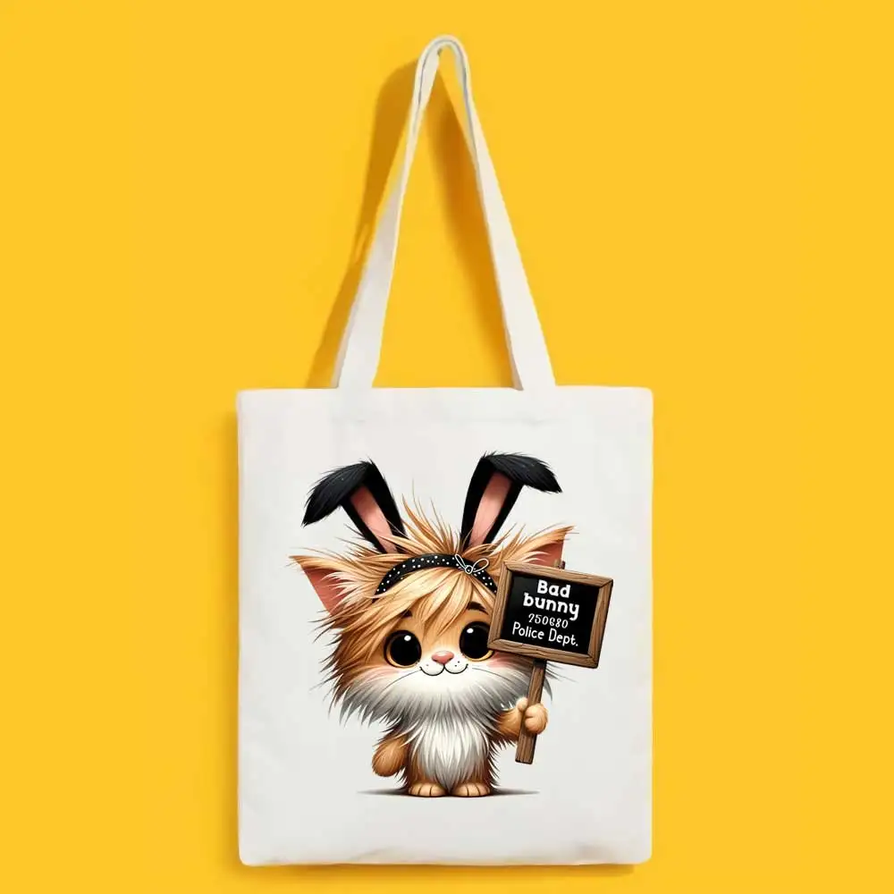 Bad Bunny/ Dog/ Cat Heat Transfer For Clothing DIY A-Level Washable T-shirt Iron-On Thermal Sticker Cute Animal Patches Applique