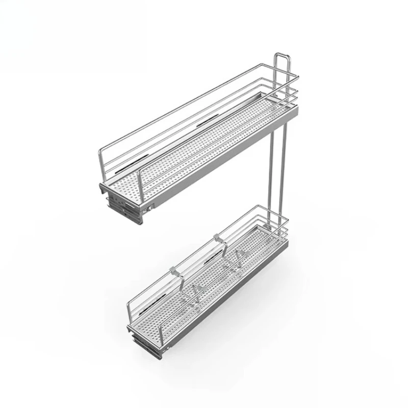 

Multifunctional Stainless Steel Kitchen Barbed Wire Basket Basket Drawer
