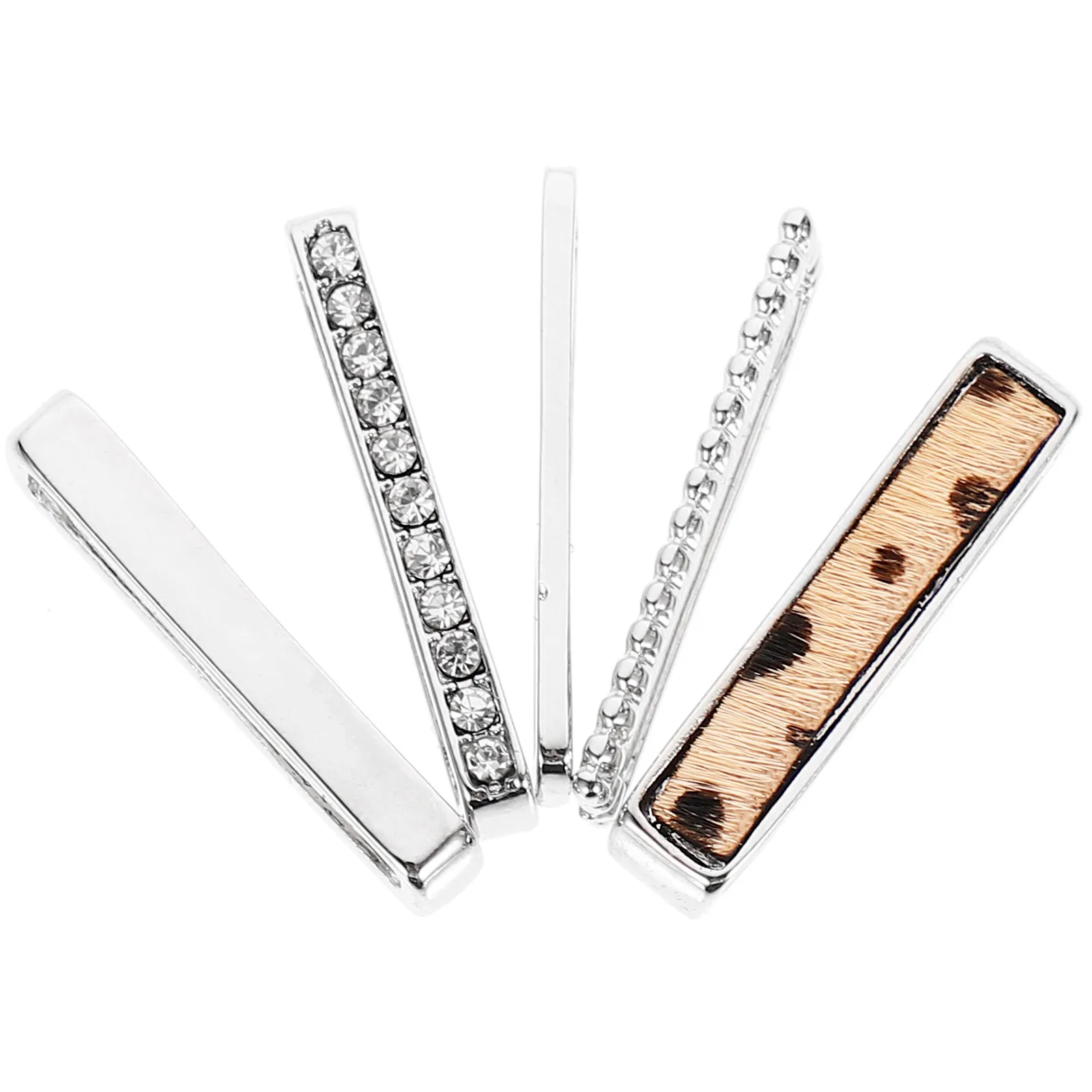 

5 шт. Декоративные элементы для ремешков часов: изящные петли из цинкового сплава для силиконовых ремешков, удобные, легкие, персонализированные, для умных часов