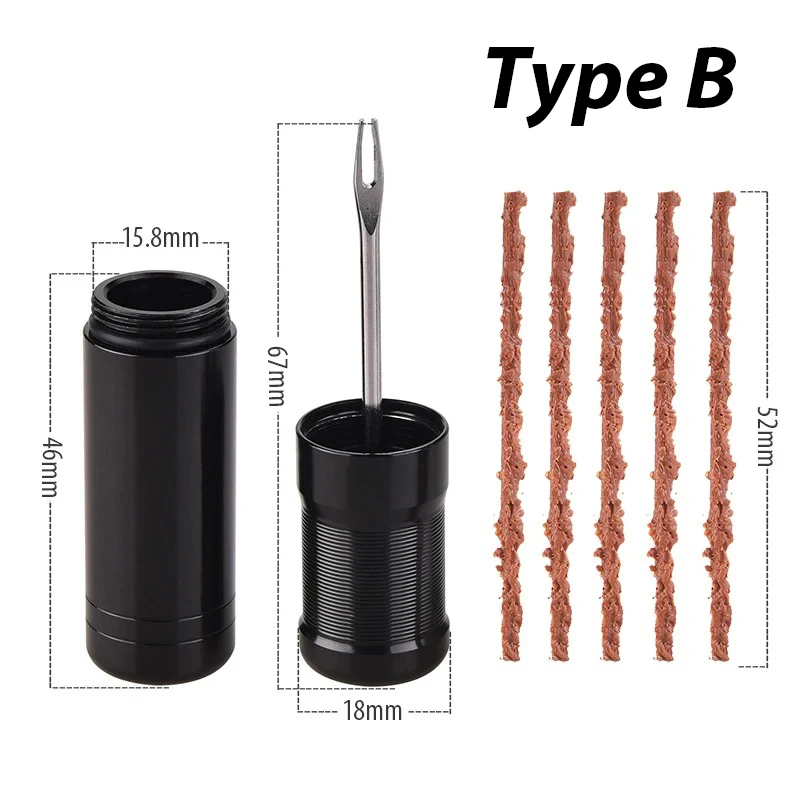 Kit d\'outils de réparation de vélo Tubeless pour VTT, outil d\'insertion de prise de pneus de vélo de route, crevaison de Fiospha, bande de