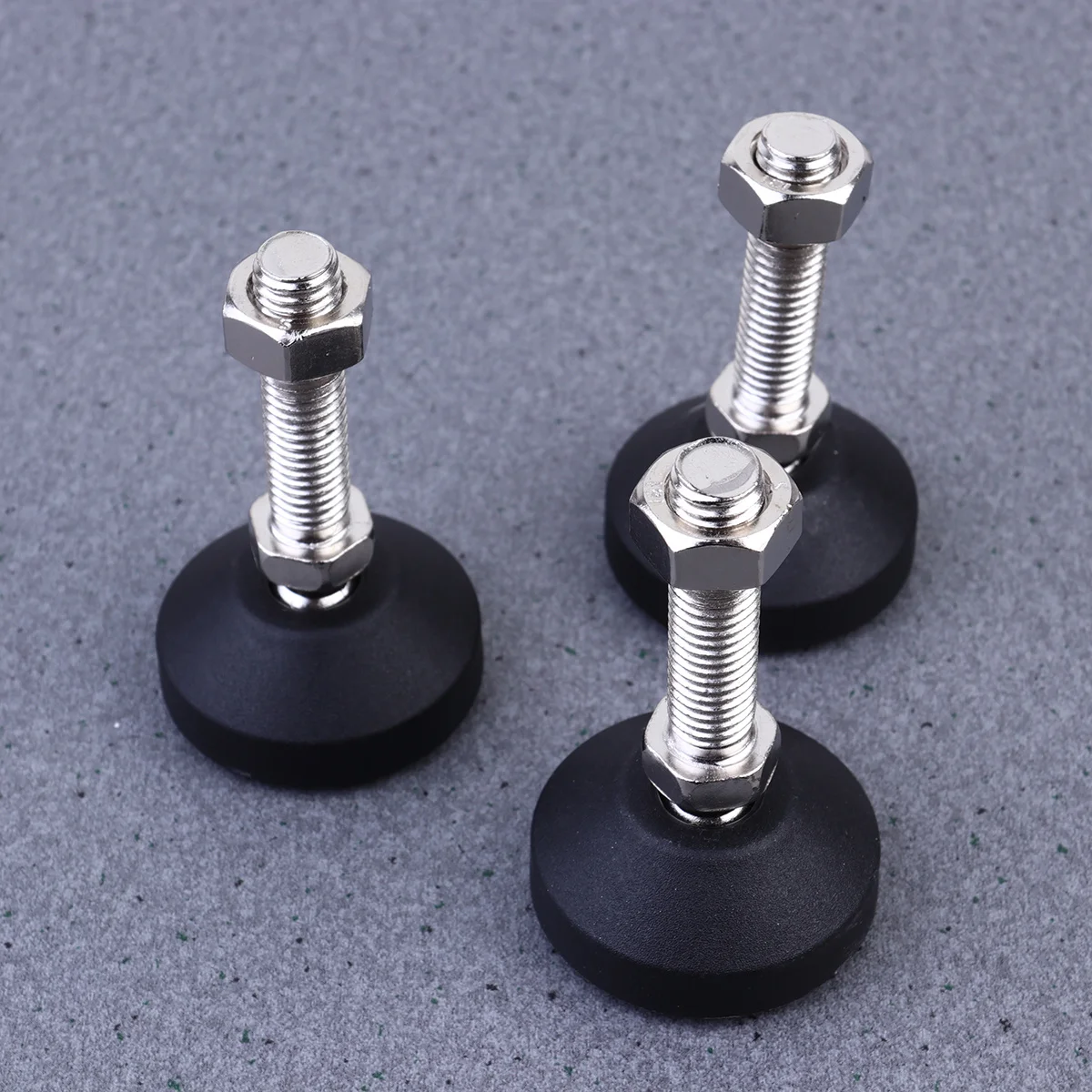 

4pcs Anti-Slip Foot Pads Adjustable Height Furniture Legs Mechanical Support D50Xm12X50 Metal Bearing Cup Bathtub Stand