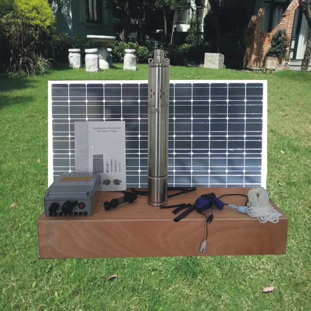 

Hot sales JINTAI 4 inches 72v 1000w screw submersible solar water pump in dubai JS4-4.0-100